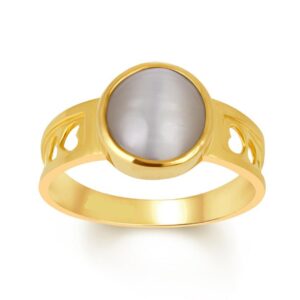 Cat's Eye Adjustable Ring in Ashtadhatu RKCA02