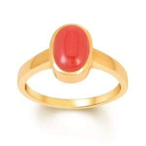 Moonga Adjustable Ring in Ashtadhatu RKMU02