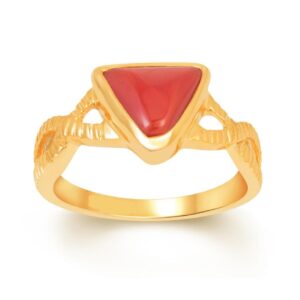 Moonga Adjustable Ring in Ashtadhatu RKMU03