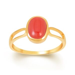 Moonga Adjustable Ring in Ashtadhatu RKMU06