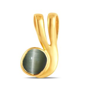 Cat's Eye Pendant in Ashtadhatu RKCAP04