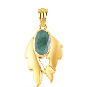Emerald Adjustable Pendant in Ashtadhatu RKEMP03