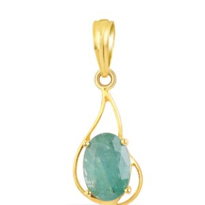 Emerald Adjustable Pendant in Ashtadhatu RKEMP06