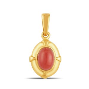 Moonga Pendant in Ashtadhatu RKMOP1