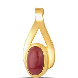 Moonga Pendant in Ashtadhatu RKMOP3