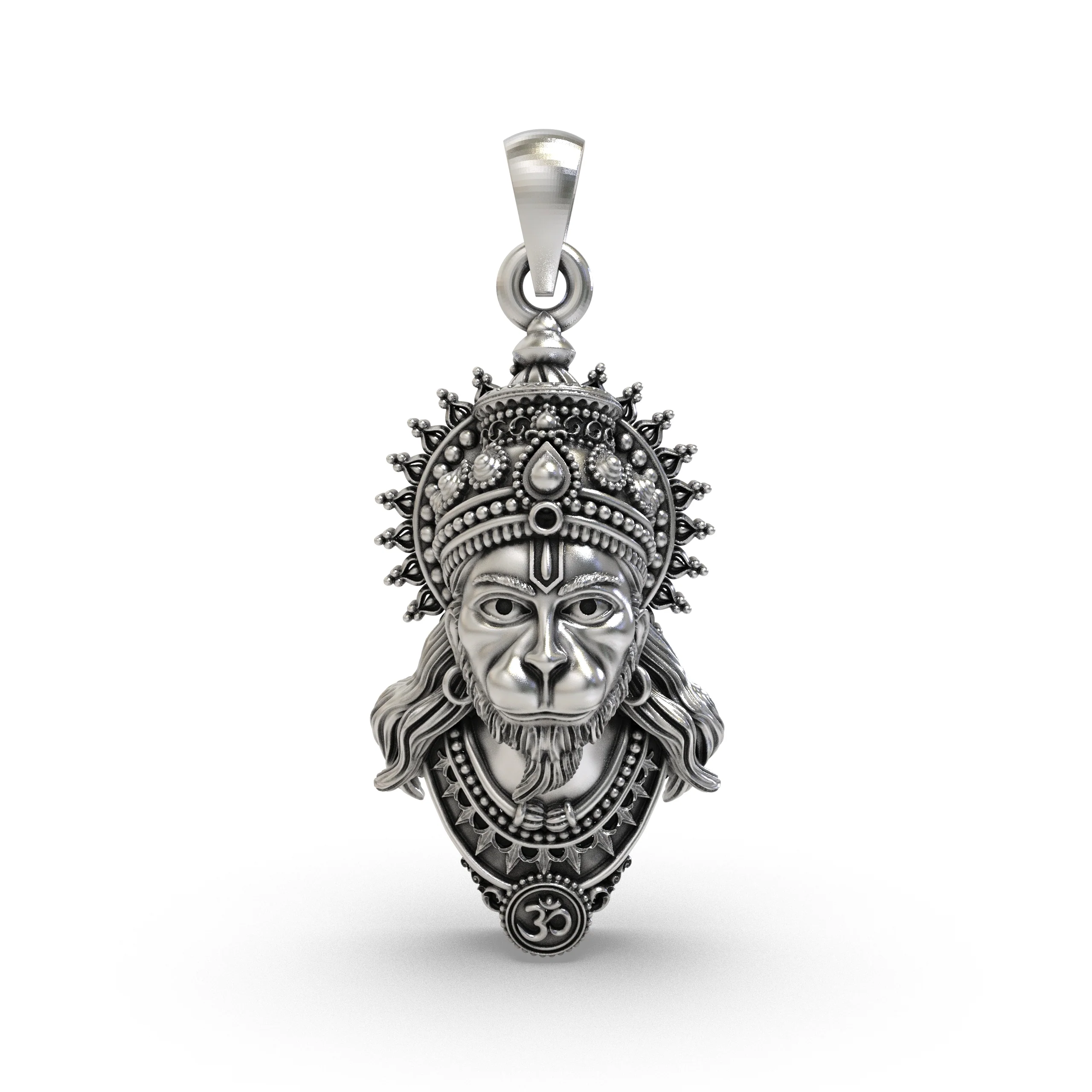 Shree Hanumanji SILVER Pendant